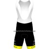 Completo Maglia + Pantaloncino con bretelle 2023 Bingoal WB Manica Corta Giallo Rosso